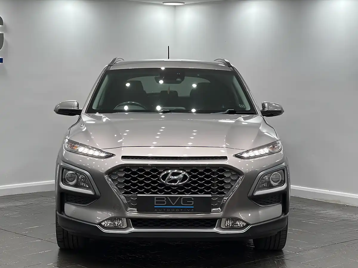 Used 2018 Hyundai Kona Blue Drive Premium Grey - Interior and Exterior details 4