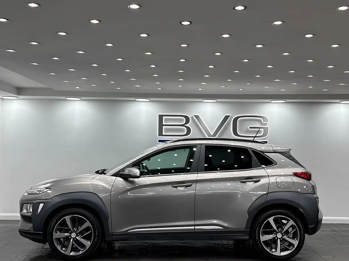 Used 2018 Hyundai Kona Blue Drive Premium Grey - Interior and Exterior details 7