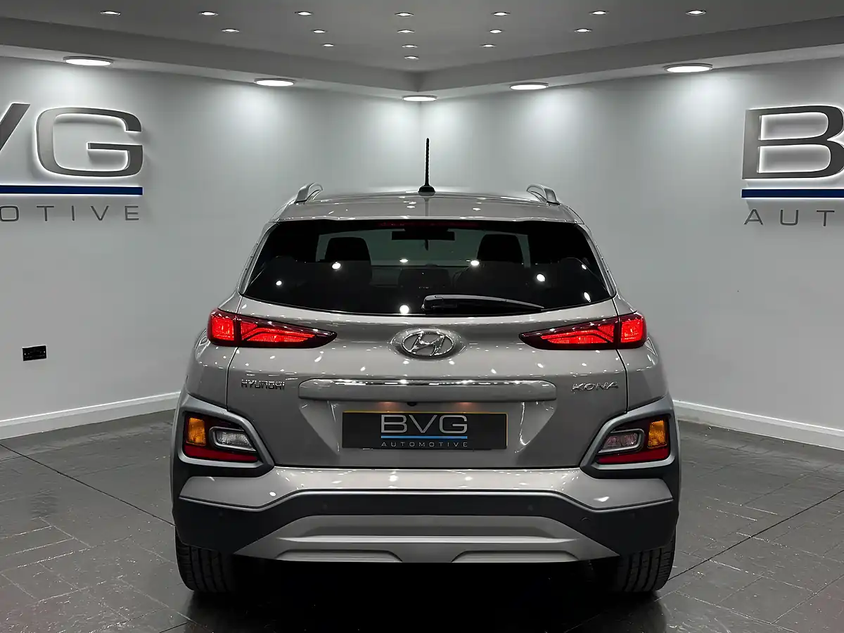 Used 2018 Hyundai Kona Blue Drive Premium Grey - Interior and Exterior details 9