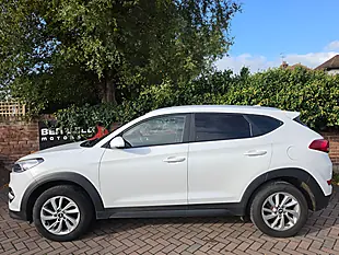 Used 2018 Hyundai Tucson Blue Drive Se White - Interior and Exterior details 4