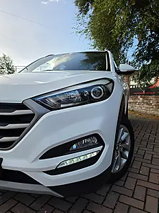 Used 2018 Hyundai Tucson Blue Drive Se White - Interior and Exterior details 8