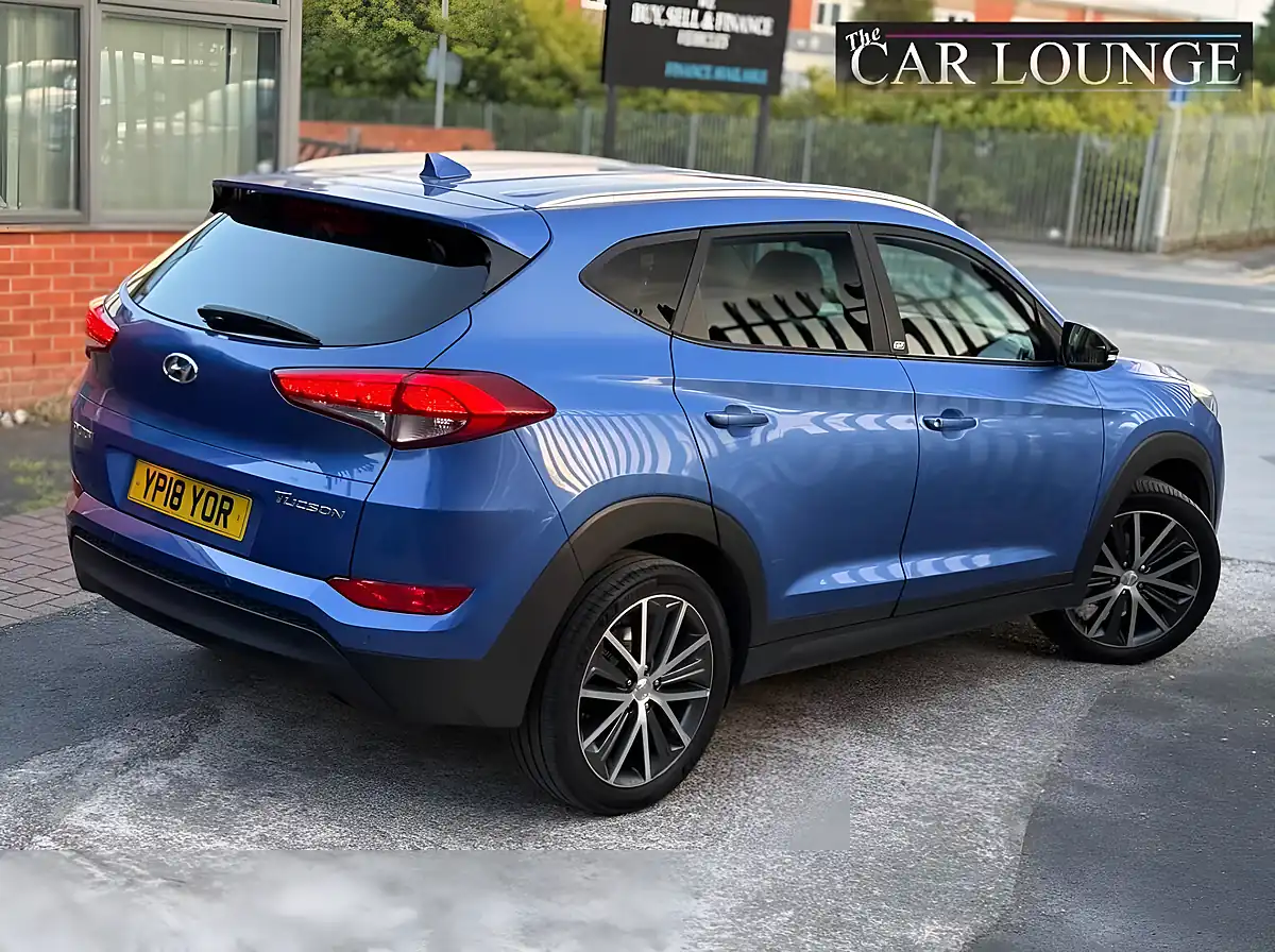 Used 2018 Hyundai Tucson Go! Se Blue - Interior and Exterior details 2