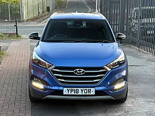 Used 2018 Hyundai Tucson Go! Se Blue - Interior and Exterior details 3