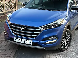 Used 2018 Hyundai Tucson Go! Se Blue - Interior and Exterior details 5
