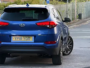 Used 2018 Hyundai Tucson Go! Se Blue - Interior and Exterior details 8