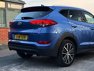 Used 2018 Hyundai Tucson Go! Se Blue - Interior and Exterior details 9