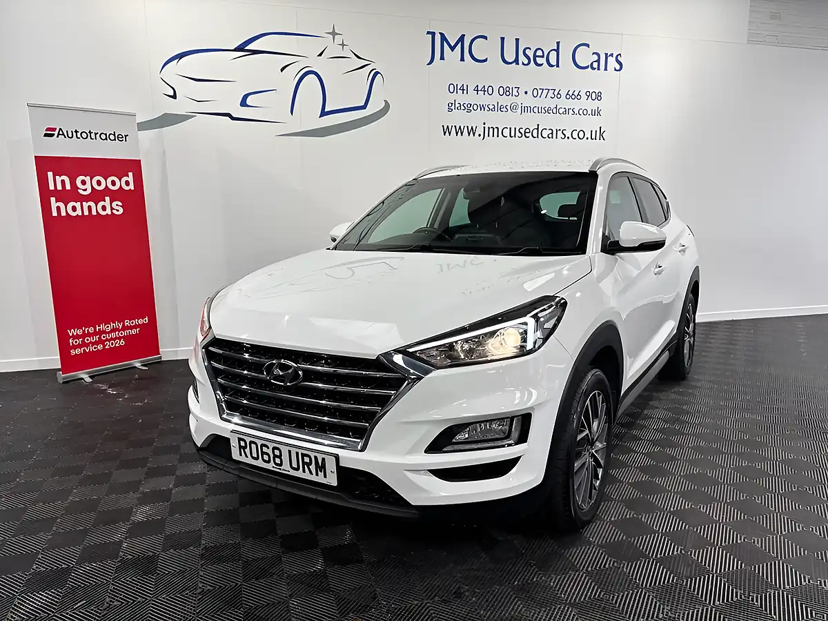 Used 2018 Hyundai Tucson Premium White - Front View