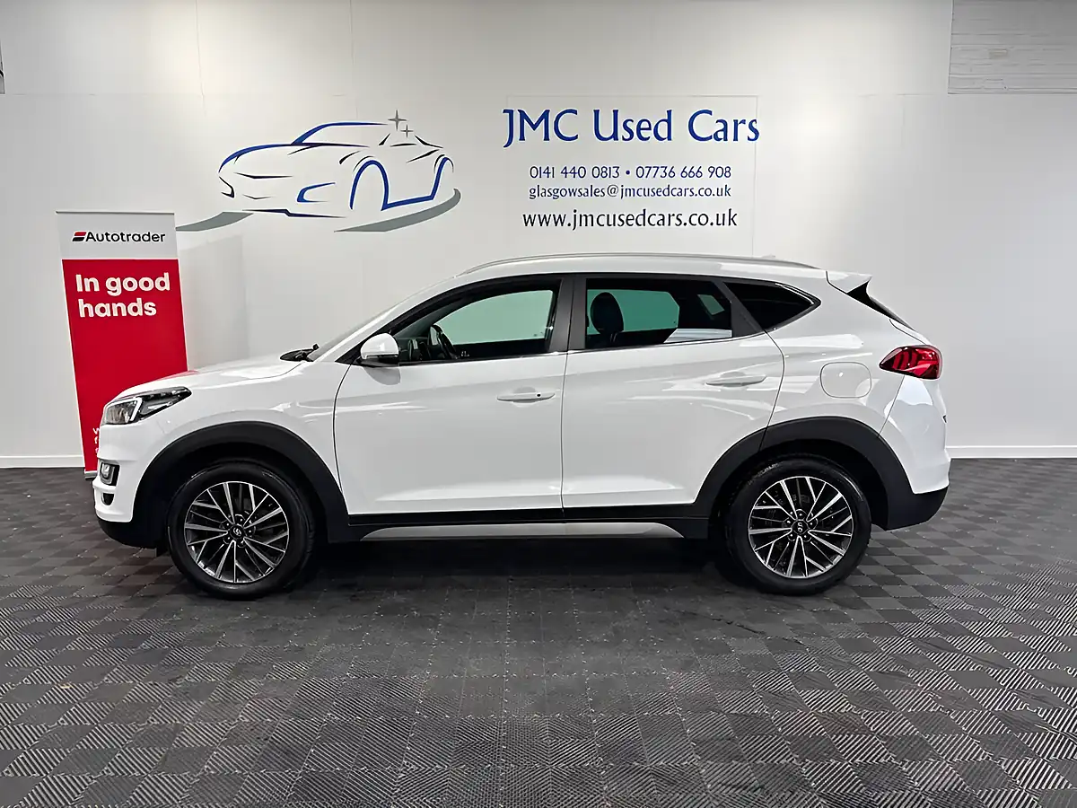 Used 2018 Hyundai Tucson Premium White - Interior and Exterior details 2