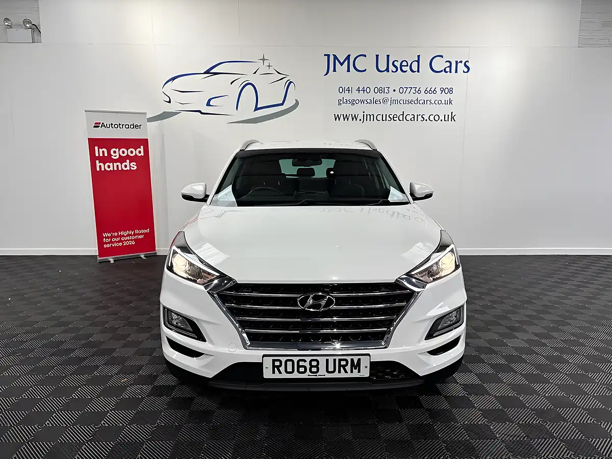 Used 2018 Hyundai Tucson Premium White - Interior and Exterior details 3