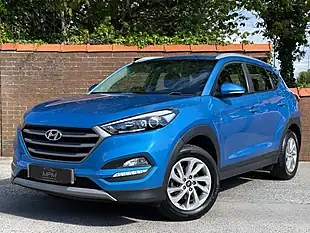 Used 2018 Hyundai Tucson Se Blue - Interior and Exterior details 2