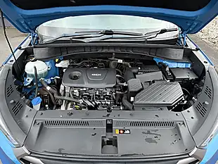 Used 2018 Hyundai Tucson Se Blue - Interior and Exterior details 18