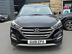 Used 2018 Hyundai Tucson Se Nav Blue Drive Black - Interior and Exterior details 2