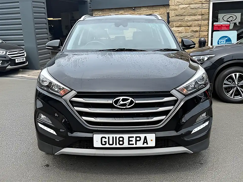 Used 2018 Hyundai Tucson Se Nav Blue Drive Black - Interior and Exterior details 2