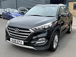 Used 2018 Hyundai Tucson Se Nav Blue Drive Black - Interior and Exterior details 3