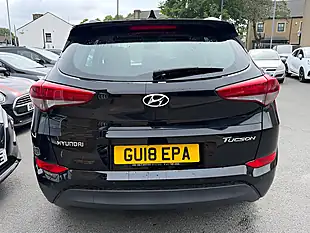 Used 2018 Hyundai Tucson Se Nav Blue Drive Black - Interior and Exterior details 5