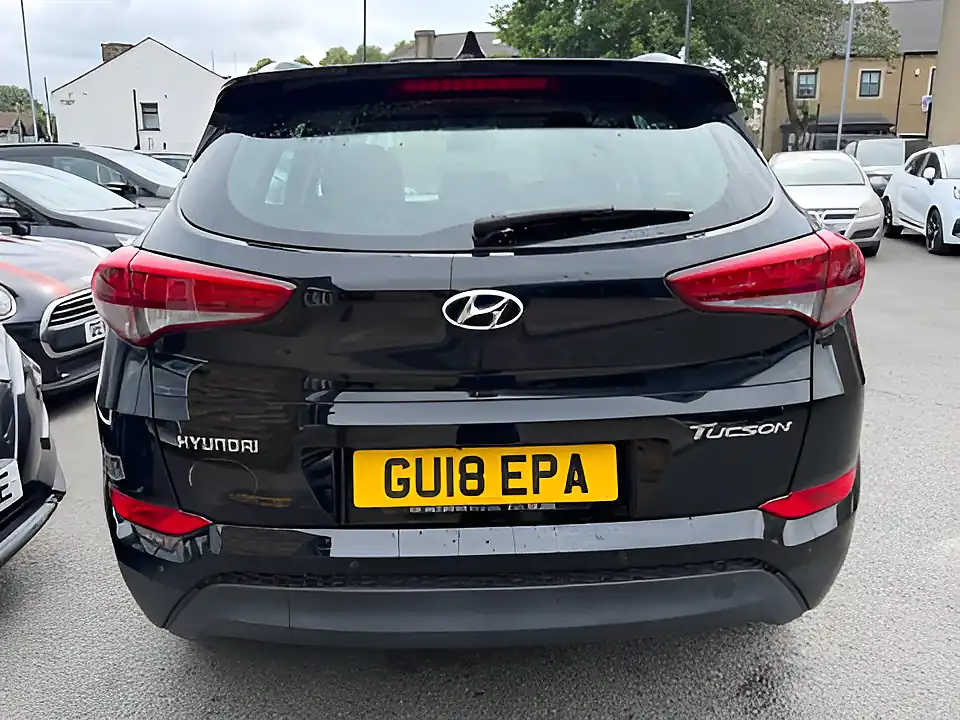 Used 2018 Hyundai Tucson Se Nav Blue Drive Black - Interior and Exterior details 5