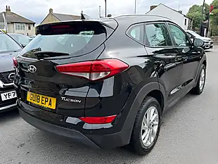 Used 2018 Hyundai Tucson Se Nav Blue Drive Black - Interior and Exterior details 7