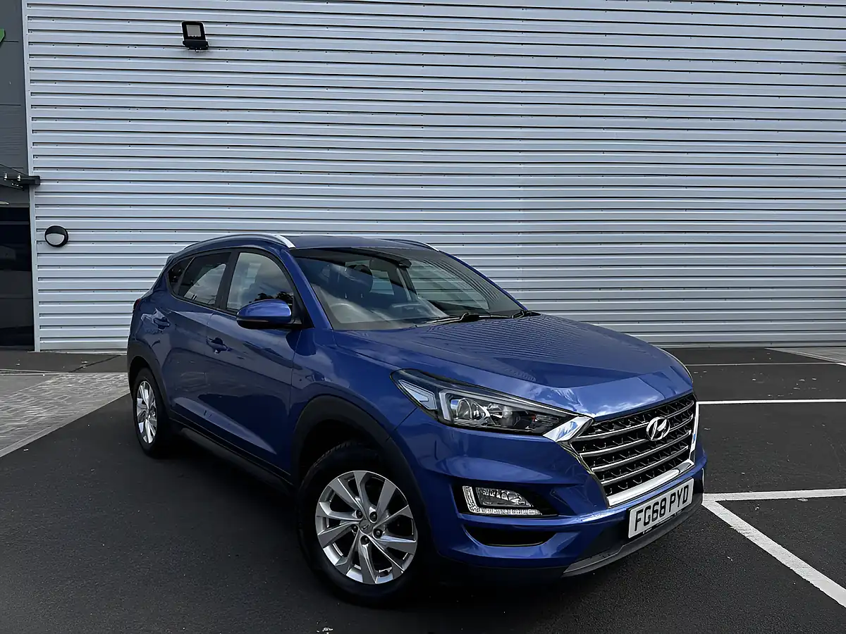 Used 2018 Hyundai Tucson Se Nav Blue - Front View