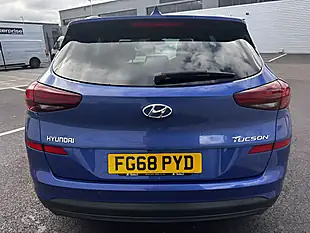 Used 2018 Hyundai Tucson Se Nav Blue - Interior and Exterior details 6