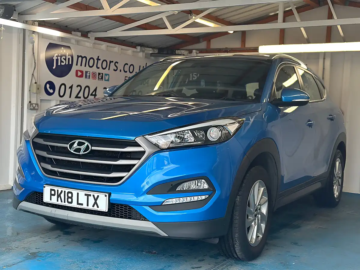 Used 2018 Hyundai Tucson Se Nav Blue - Front View