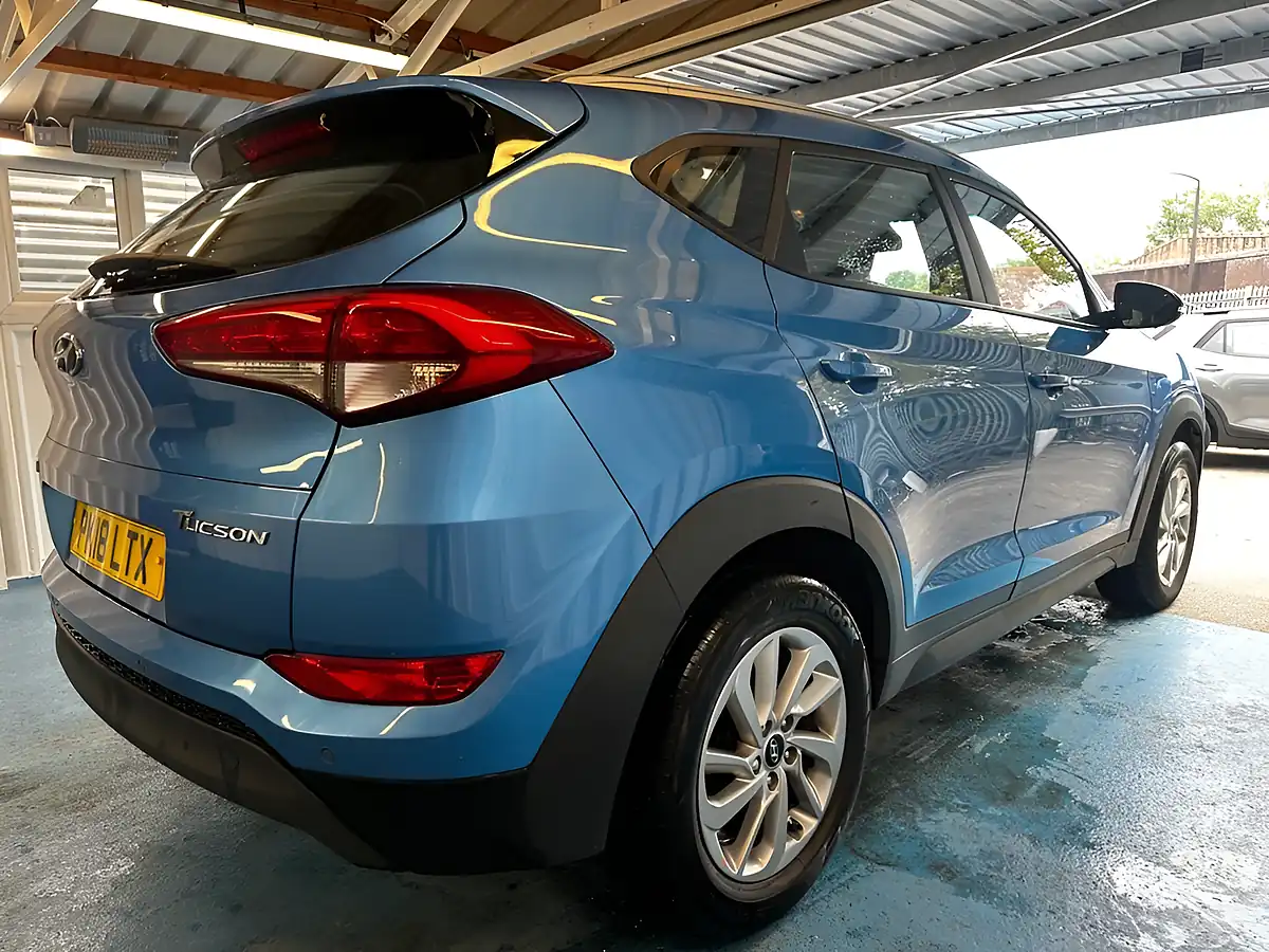 Used 2018 Hyundai Tucson Se Nav Blue - Interior and Exterior details 10