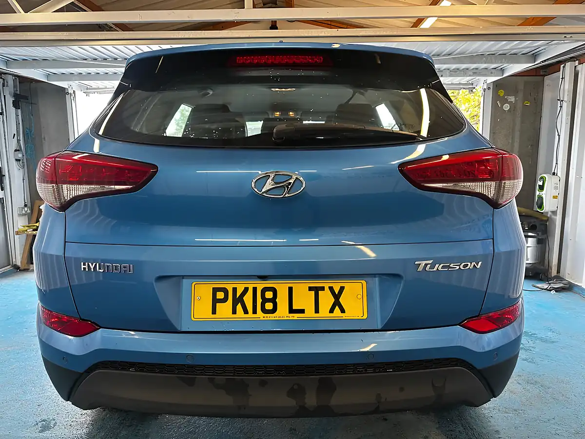 Used 2018 Hyundai Tucson Se Nav Blue - Interior and Exterior details 11