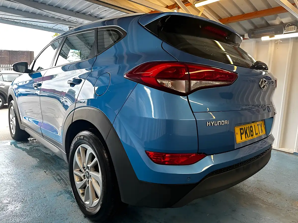 Used 2018 Hyundai Tucson Se Nav Blue - Interior and Exterior details 19
