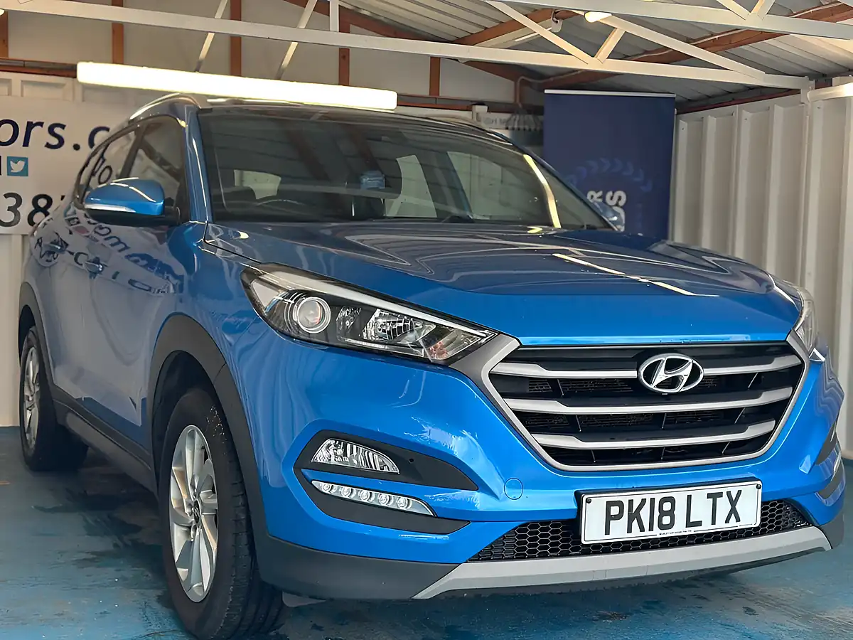 Used 2018 Hyundai Tucson Se Nav Blue - Interior and Exterior details 5