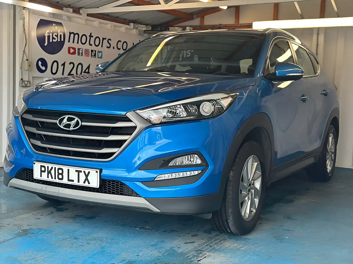 Used 2018 Hyundai Tucson Se Nav Blue - Interior and Exterior details 8