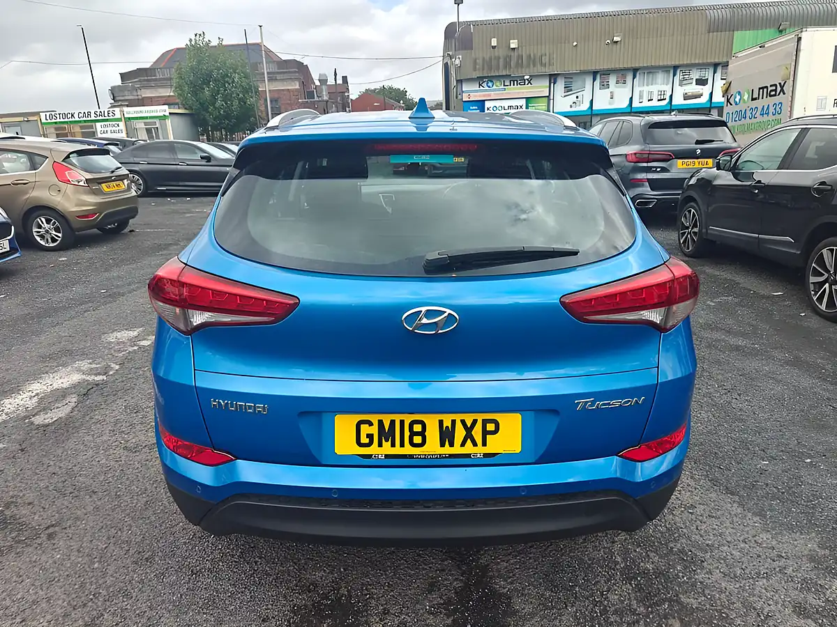 Used 2018 Hyundai Tucson Se Nav Blue - Interior and Exterior details 15