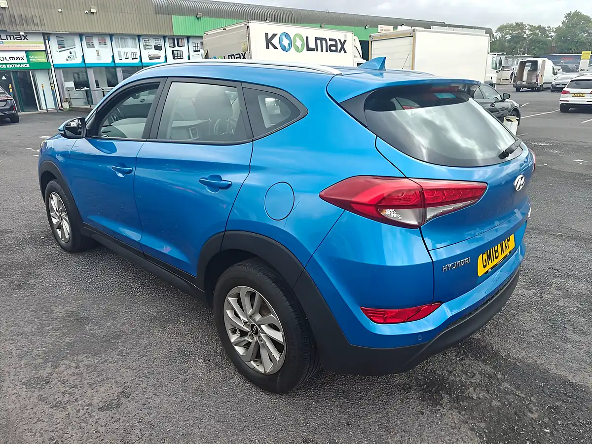 Used 2018 Hyundai Tucson Se Nav Blue - Interior and Exterior details 16