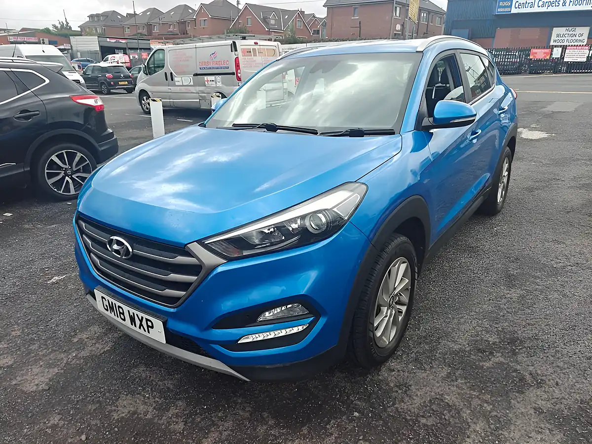 Used 2018 Hyundai Tucson Se Nav Blue - Interior and Exterior details 17