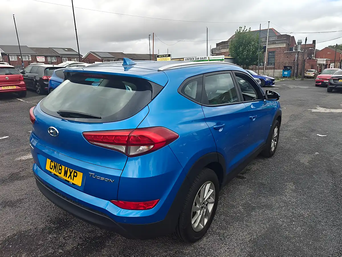 Used 2018 Hyundai Tucson Se Nav Blue - Interior and Exterior details 2