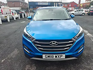 Used 2018 Hyundai Tucson Se Nav Blue - Interior and Exterior details 3