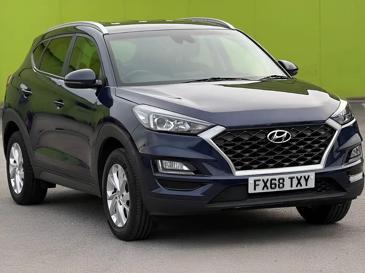 Used 2018 Hyundai Tucson Se Nav Blue - Front View