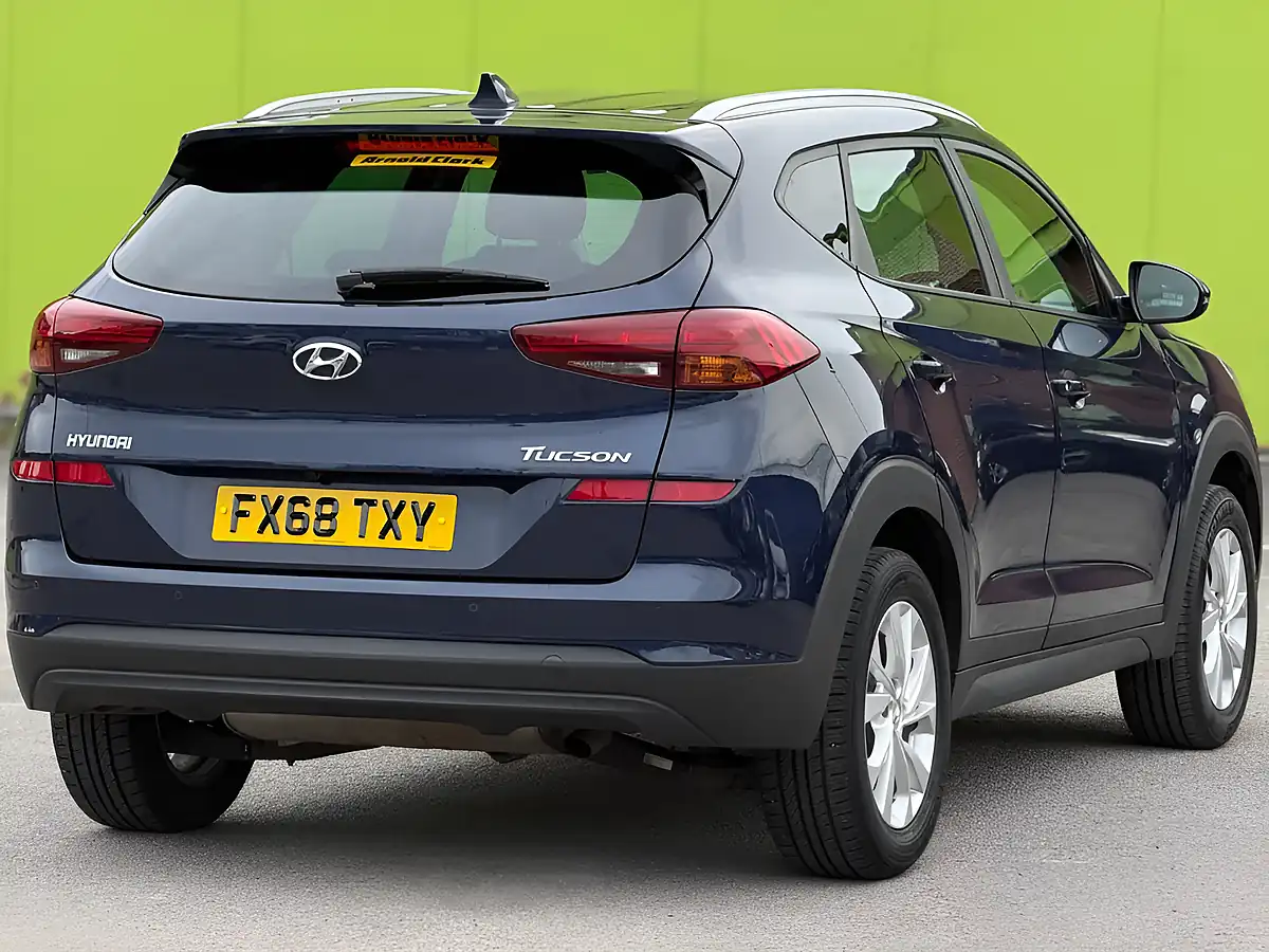 Used 2018 Hyundai Tucson Se Nav Blue - Interior and Exterior details 5
