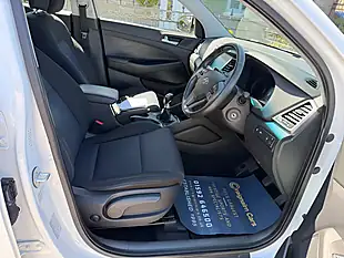Used 2018 Hyundai Tucson Se Nav Polar White - Interior and Exterior details 2