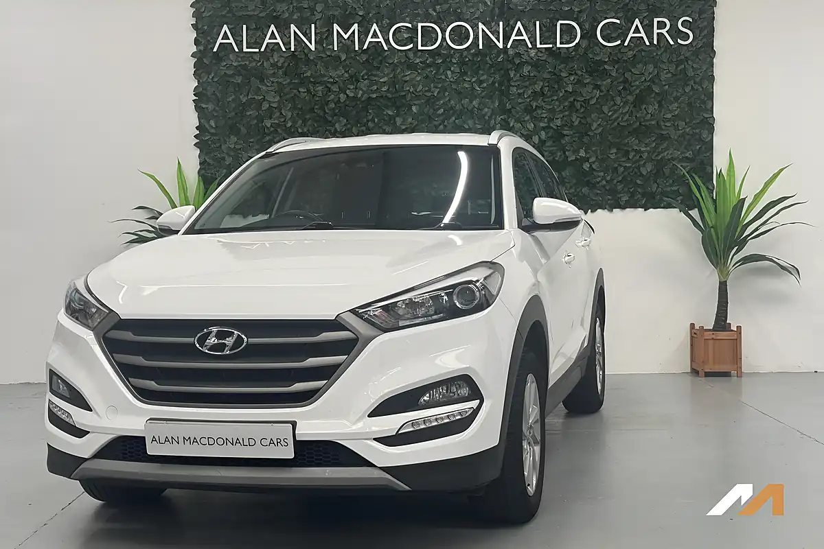 Used 2018 Hyundai Tucson Se Nav Polar White - Front View