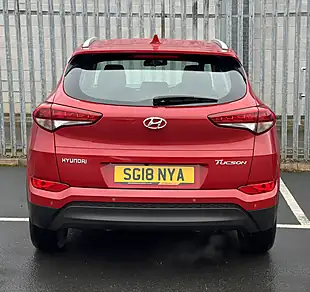 Used 2018 Hyundai Tucson Se Nav Red - Interior and Exterior details 6