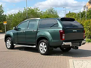 Used 2018 Isuzu D-Max Utah Pickup Double Cab Green - Interior and Exterior details 4