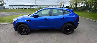Used 2018 Jaguar E-Pace Executive Blue - Interior and Exterior details 14