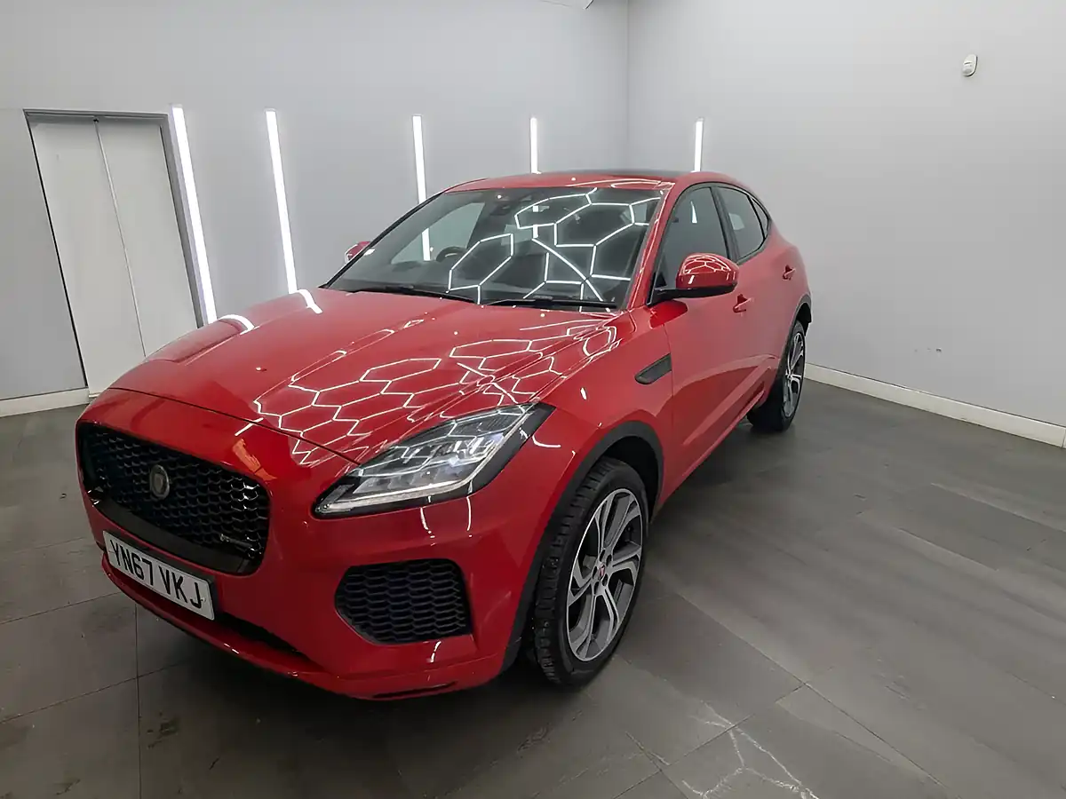 Used 2018 Jaguar E-Pace First Edition Caldera Red - Interior and Exterior details 7