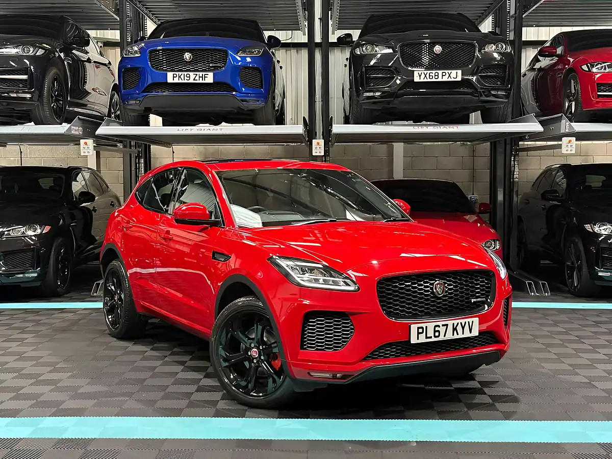 Used 2018 Jaguar E-Pace First Edition Red - Front View