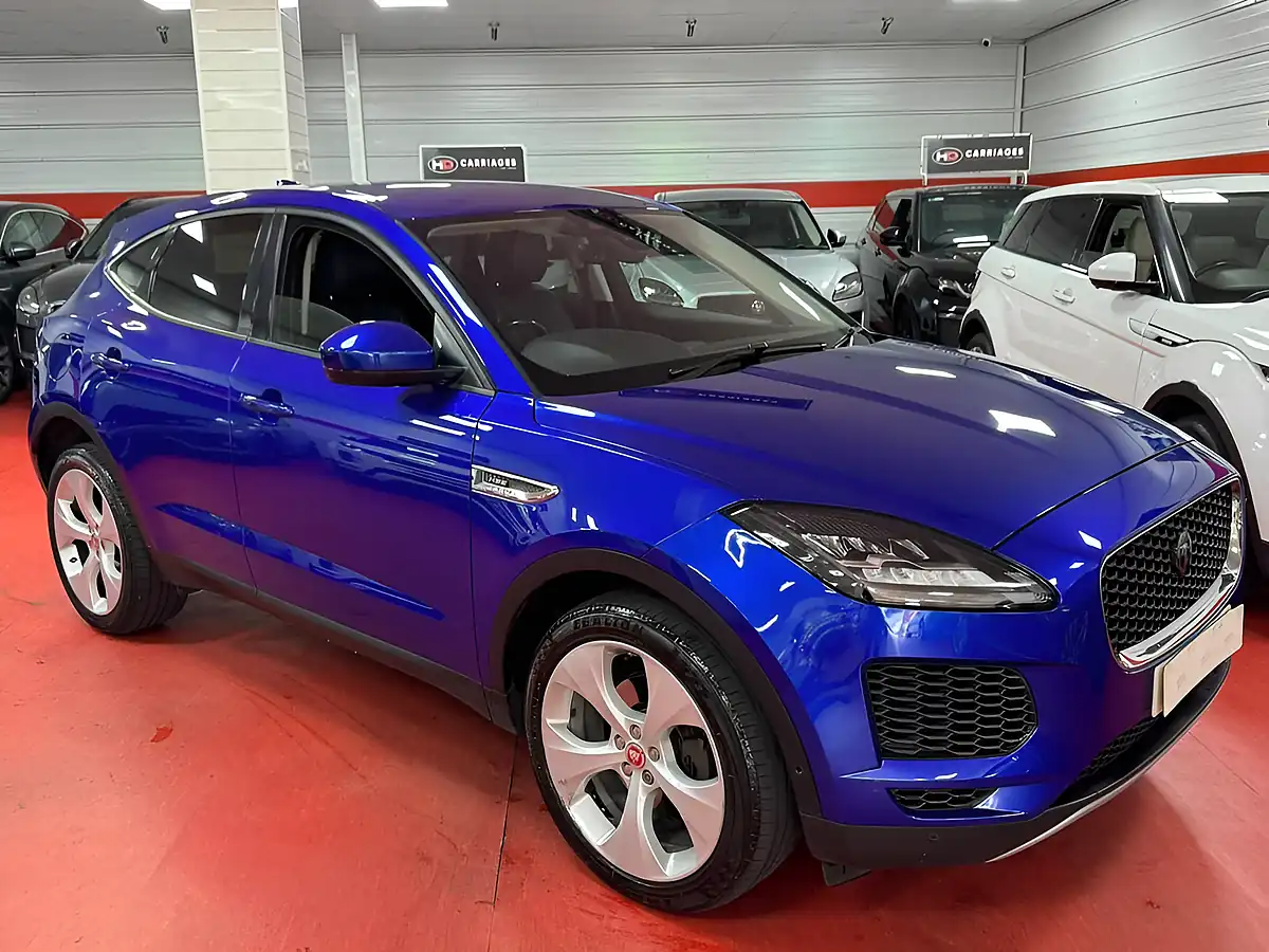 Used 2018 Jaguar E-Pace Hse Blue - Interior and Exterior details 2