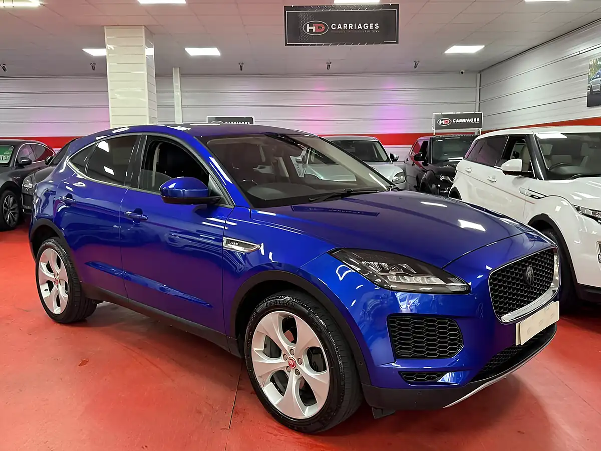 Used 2018 Jaguar E-Pace Hse Blue - Interior and Exterior details 3