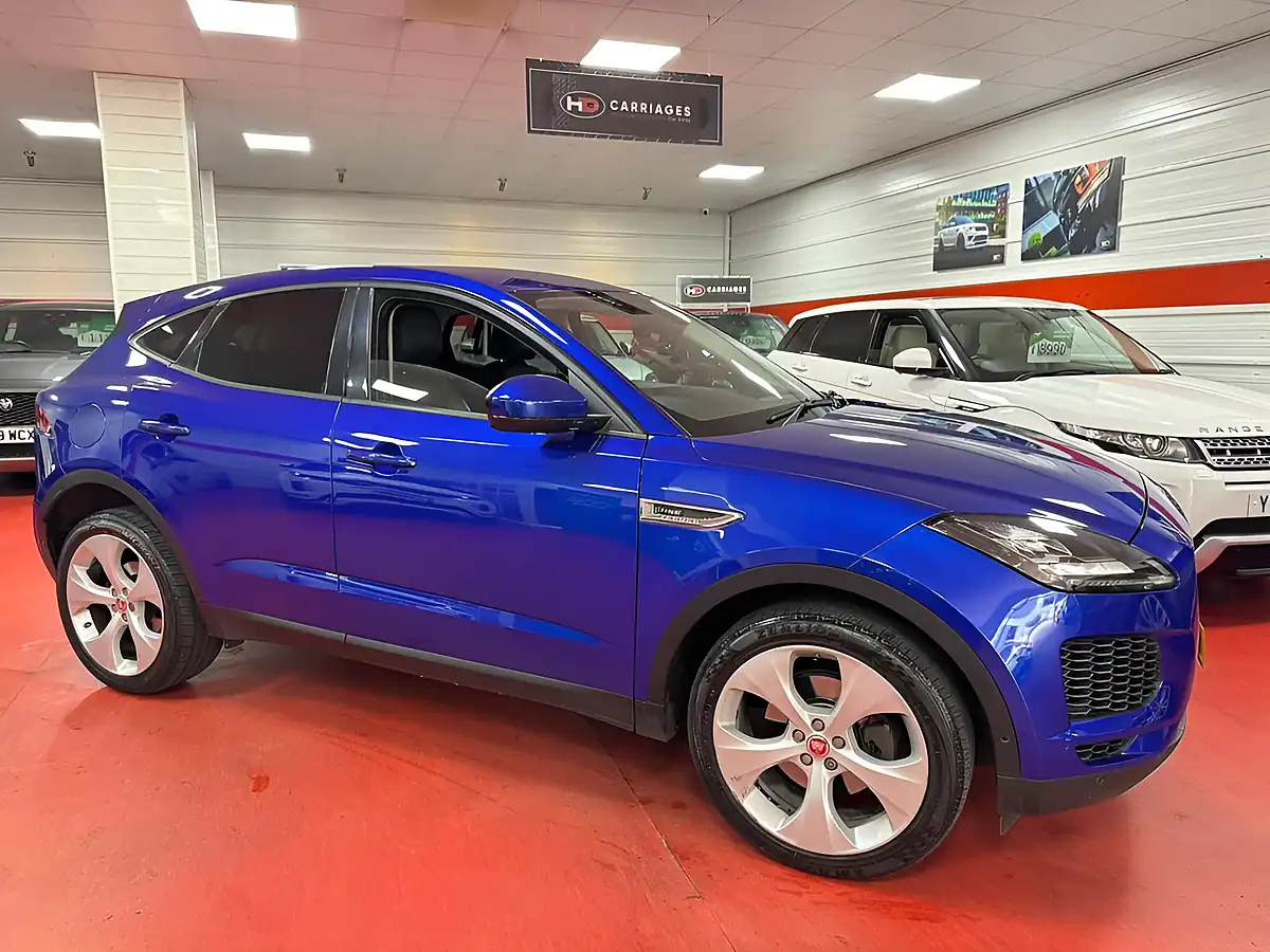Used 2018 Jaguar E-Pace Hse Blue - Interior and Exterior details 4