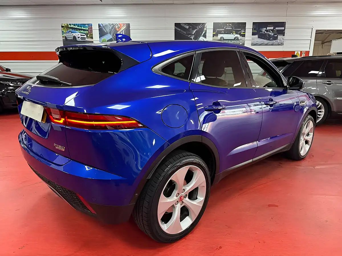 Used 2018 Jaguar E-Pace Hse Blue - Interior and Exterior details 6