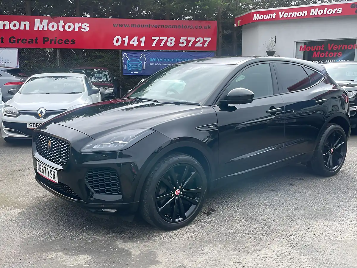 Used 2018 Jaguar E-Pace R-Dynamic Hse Black - Interior and Exterior details 2