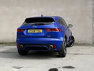 Used 2018 Jaguar E-Pace R-Dynamic Hse Blue - Interior and Exterior details 3