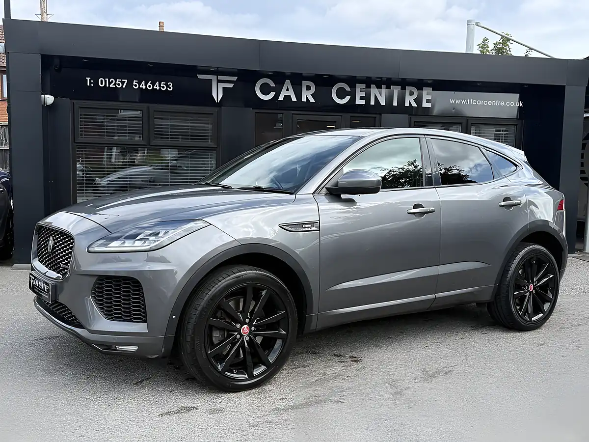 Used 2018 Jaguar E-Pace R-Dynamic Hse Grey - Front View